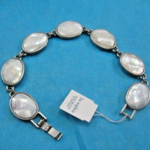 Lia Sophia Link BRACELET GENUINE MOTHER-OF-PEARL